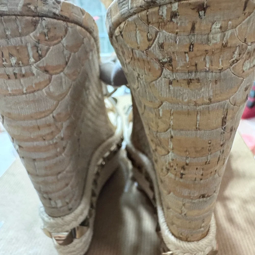 Christian Louboutin Brown Platform Shoes